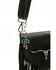 Image #1 - Shyanne Women's Star Turquoise Bow Bag Charm, Silver, hi-res