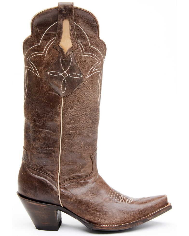 Idyllwind Women's Desperado Western Boots - Snip Toe, Brown, hi-res