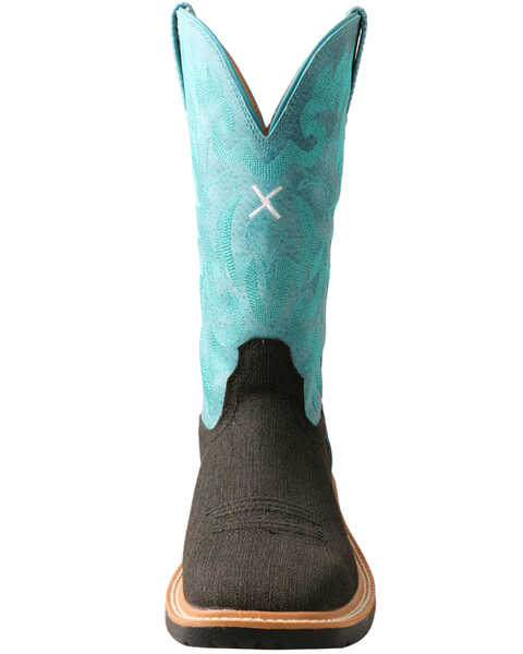 Image #5 - Twisted X Women's Western Work Boots - Alloy Toe, Charcoal, hi-res