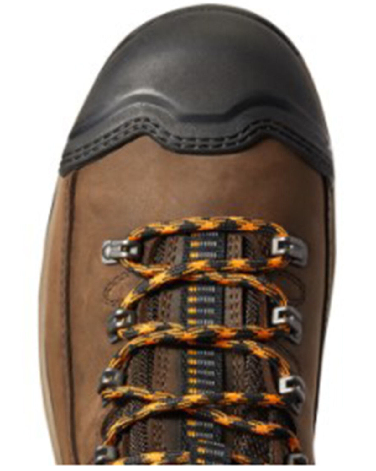 Image #4 - Ariat Men's Endeavor 8" H20 Full-Grain Work Boot - Composite Toe, Brown, hi-res