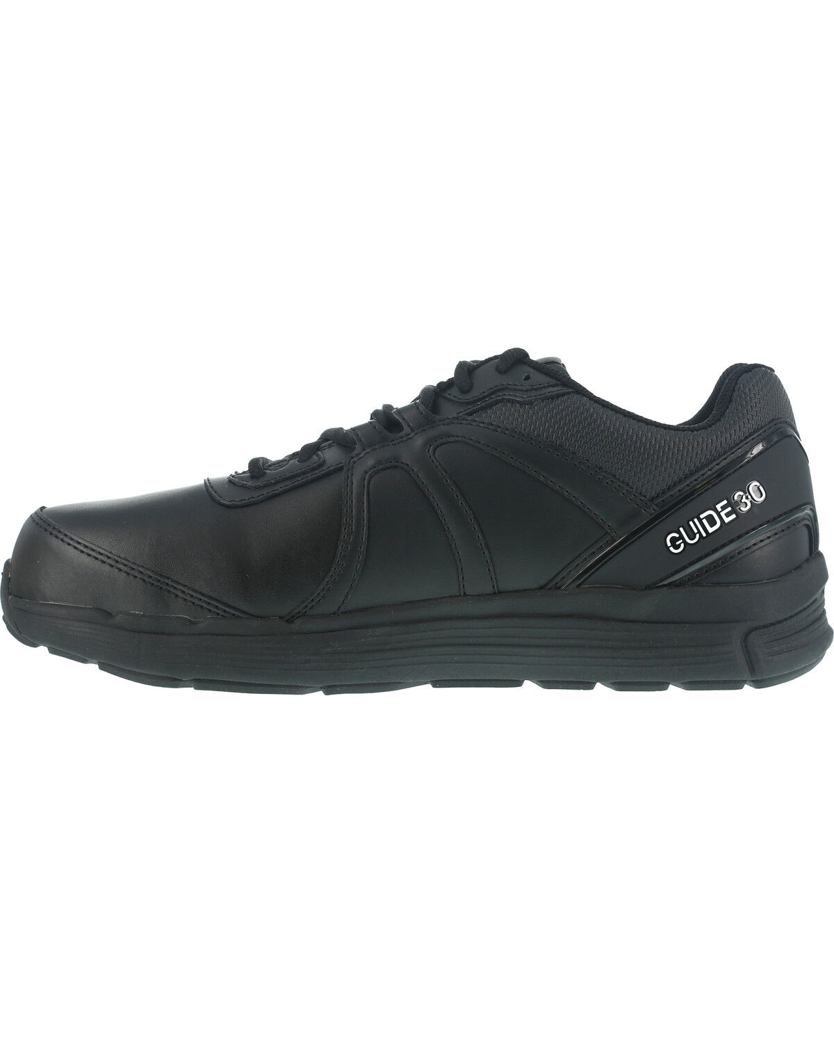 Image #4 - Reebok Women's Athletic Oxford Guide Work Shoes - Steel Toe, Black, hi-res