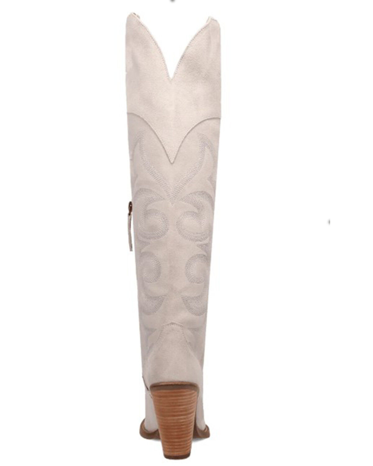 Image #5 - Dingo Women's Primadonna Tall Western Boots - Snip Toe, White, hi-res