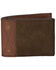 STS Ranchwear By Carroll Brown Foreman ll Conceal Carry Roughout Bifold Wallet, Tan, hi-res