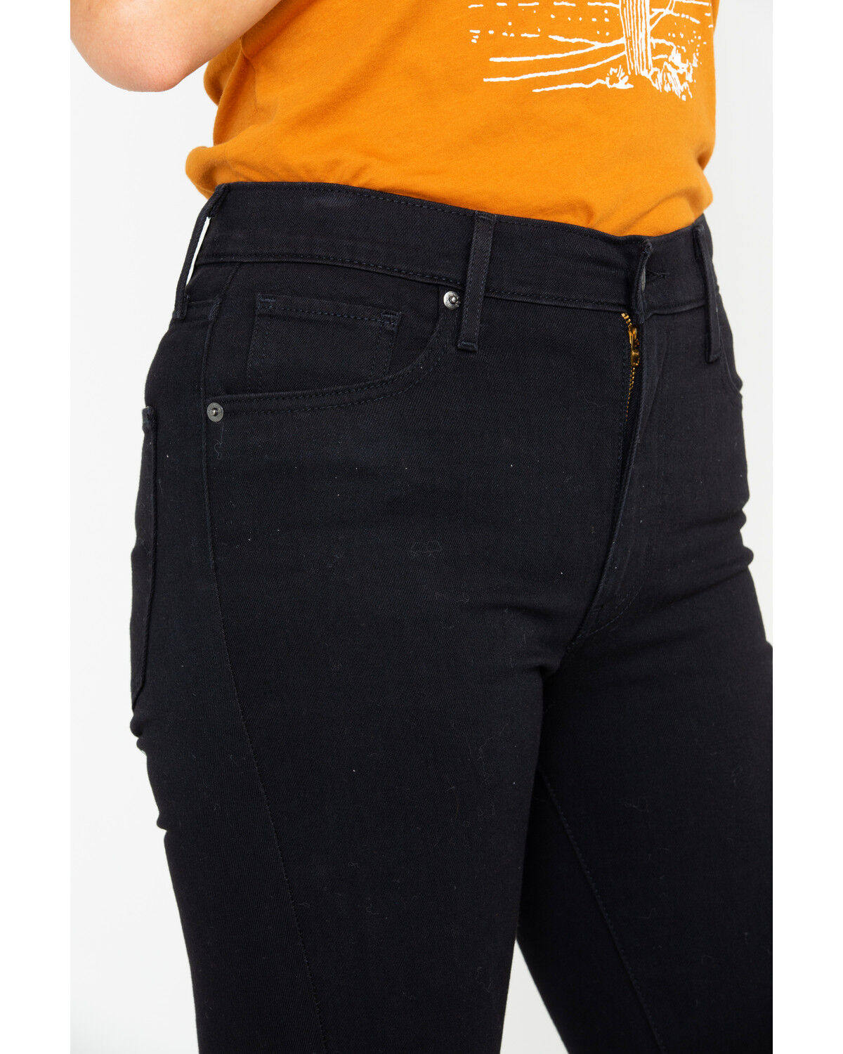 levi's flare high waist