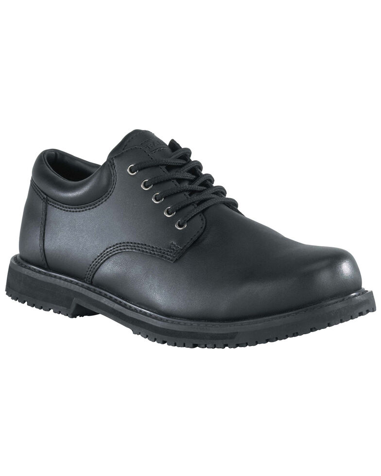 Grabbers Women's Friction Work Shoes, Black, hi-res