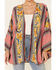 Image #2 - Band of the Free Women's Multi Print Grace Kimono, Multi, hi-res