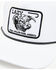 Image #2 - Lazy J Ranch Wear Men's Willow 3 Performance Logo Patch Ball Cap, White, hi-res