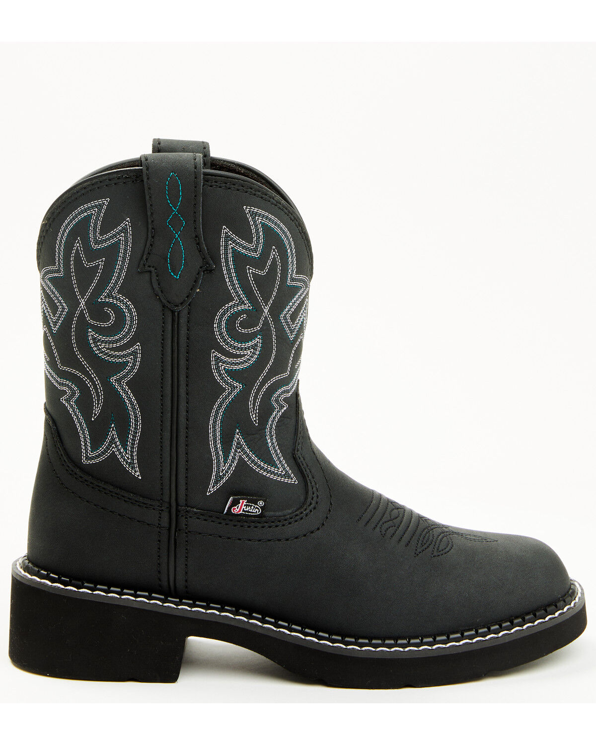 Image #2 - Justin Women's Gypsy Performance Western Boots - Round Toe, Black, hi-res