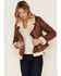 Image #2 - Idyllwind Women's Faux Leather & Shearling Jacket, , hi-res
