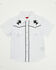 Image #1 - Rodeo Clothing Boys' Roping Horse Embroidered Short Sleeve Snap Western Shirt, White, hi-res