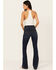 Image #3 - Idyllwind Women's Hermosa Dark Wash High Rise Bootcut Horsebit Comfort Stretch Denim Jeans, Dark Wash, hi-res