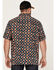 Image #4 - Gibson Men's Honky Tonk Southwestern Print Short Sleeve Button-Down Western Shirt, Multi, hi-res