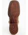 Image #7 - RANK 45® Men's Warrior Performance Western Boots - Broad Square Toe, Coffee, hi-res