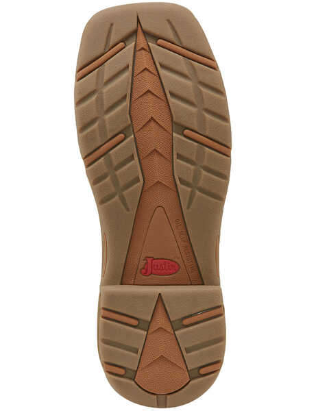 Image #5 - Justin Men's Stampede Rush Waterproof Western Work Boots - Steel Toe, Tan, hi-res