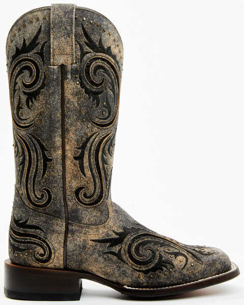 Image #2 - Shyanne Women's Glenna Western Boots - Broad Square Toe, Brown, hi-res