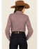 Image #4 - Cinch Women's Geo Print Long Sleeve Button Down Western Core Shirt , Rust Copper, hi-res