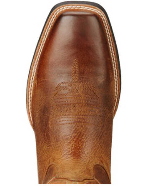 Image #8 - Ariat Men's Sport Herdsman Western Performance Boots - Square Toe, Brown, hi-res