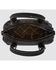 Image #3 - Wrangler Women's Genuine Cowhide Tooled Barrel Crossbody Bag, Black, hi-res