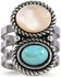 Image #2 - Cowgirl Confetti Women's Warm Waters Ring, Silver, hi-res