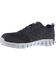 Reebok Women's Sublite Cushion Athletic Work Oxfords - Alloy Toe, Black, hi-res