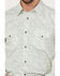 Image #3 - Gibson Men's La Salle Floral Print Long Sleeve Snap Western Shirt , Grey, hi-res