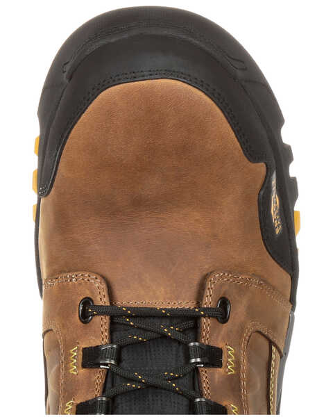 Image #6 - Georgia Boot Men's Amplitude Waterproof Work Boots - Composite Toe, Brown, hi-res