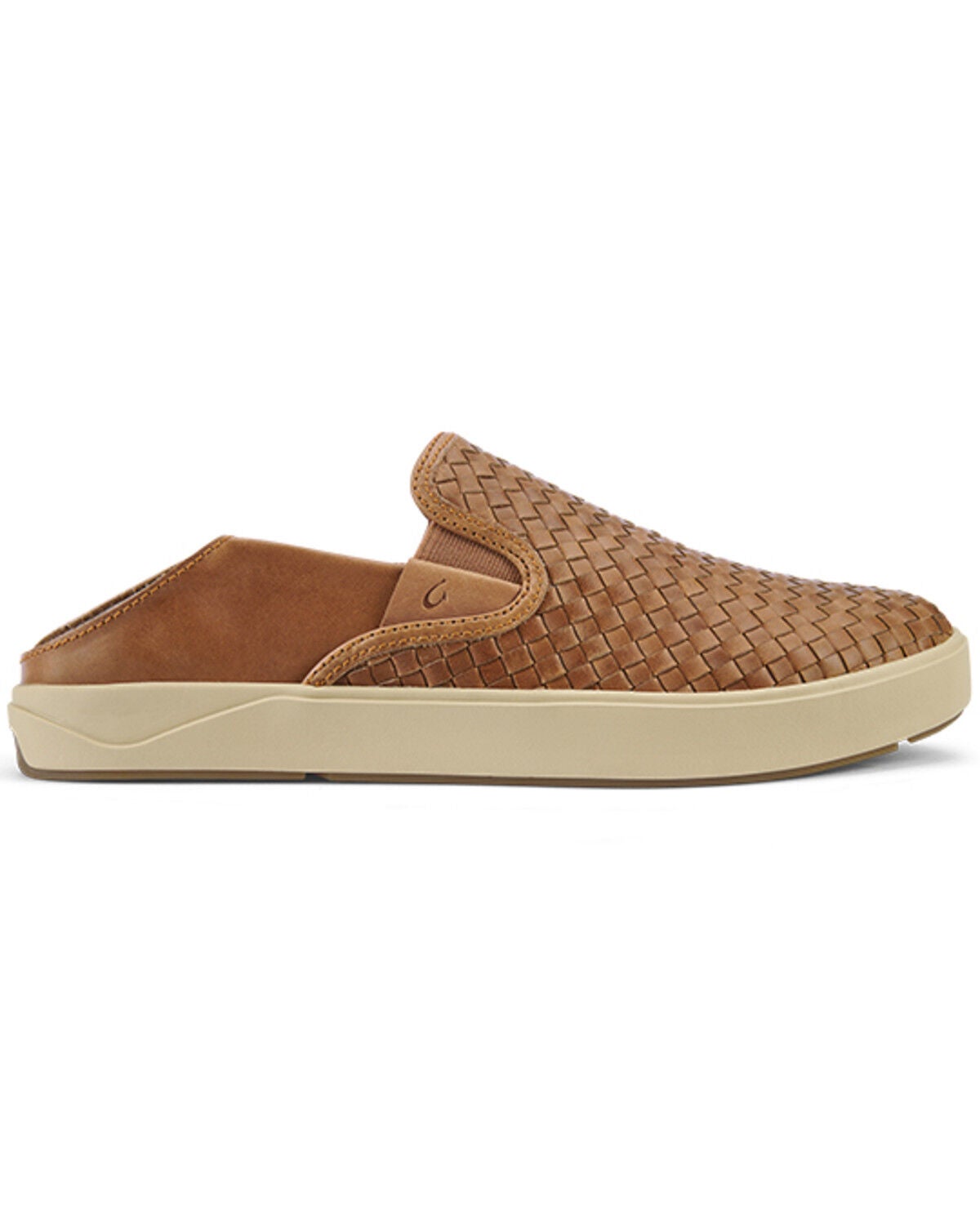 Image #3 - OluKai Men's Lae'ahi Lauhala Casual Shoes, Brown, hi-res