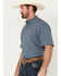 Image #2 - Ariat Men's VentTEK Classic Fit Solid Short Sleeve Performance Shirt - Big , Grey, hi-res