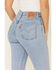 Image #3 - Levi's Women's 501 Fray Hem Skinny Jeans, Blue, hi-res