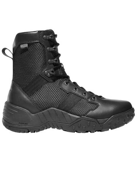 Image #2 - Danner Men's Scorch Side Zip 8" Boots - Round Toe , Black, hi-res