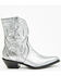 Image #2 - Free People Women's Way Out West Metallic Western Boots - Snip Toe, Silver, hi-res