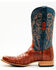 Image #3 - Tanner Mark Men's Exotic Caiman Belly Western Boots - Broad Square Toe, Cognac, hi-res