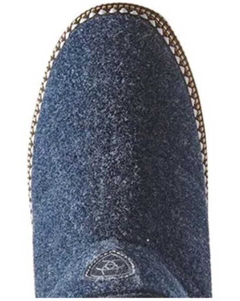 Image #4 - Ariat Women's Denim Bootie Slippers - Round Toe, Dark Wash, hi-res