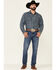 Wrangler Retro Premium Men's Harrick Dark Wash Stretch Slim Straight Jeans , Blue, hi-res