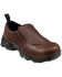 Image #1 - Nautilus Women's ESD Slip-On Work Shoes - Steel Toe, Brown, hi-res