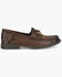 Image #2 - Born Women's Margo Loafers - Moc Toe, Dark Brown, hi-res