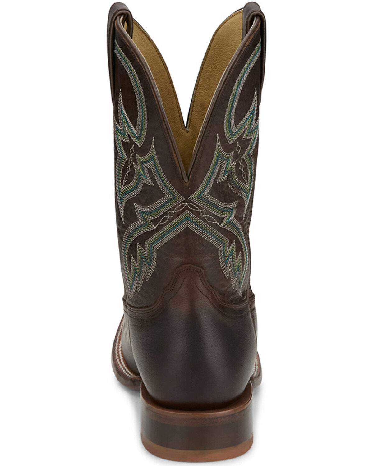 Image #5 - Tony Lama Men's Wray Western Boots - Broad Square Toe, Brown, hi-res