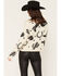 Image #4 - Idyllwind Women's Saddleridge Western Conversational Print Sweater, Cream, hi-res