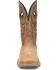 Image #3 - Double H Men's Phantom Rider Western Work Boots - Composite Toe, Brown, hi-res