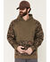 Image #1 - Ariat Men's FR Durastretch Patriot Hooded Sweatshirt, Brown, hi-res