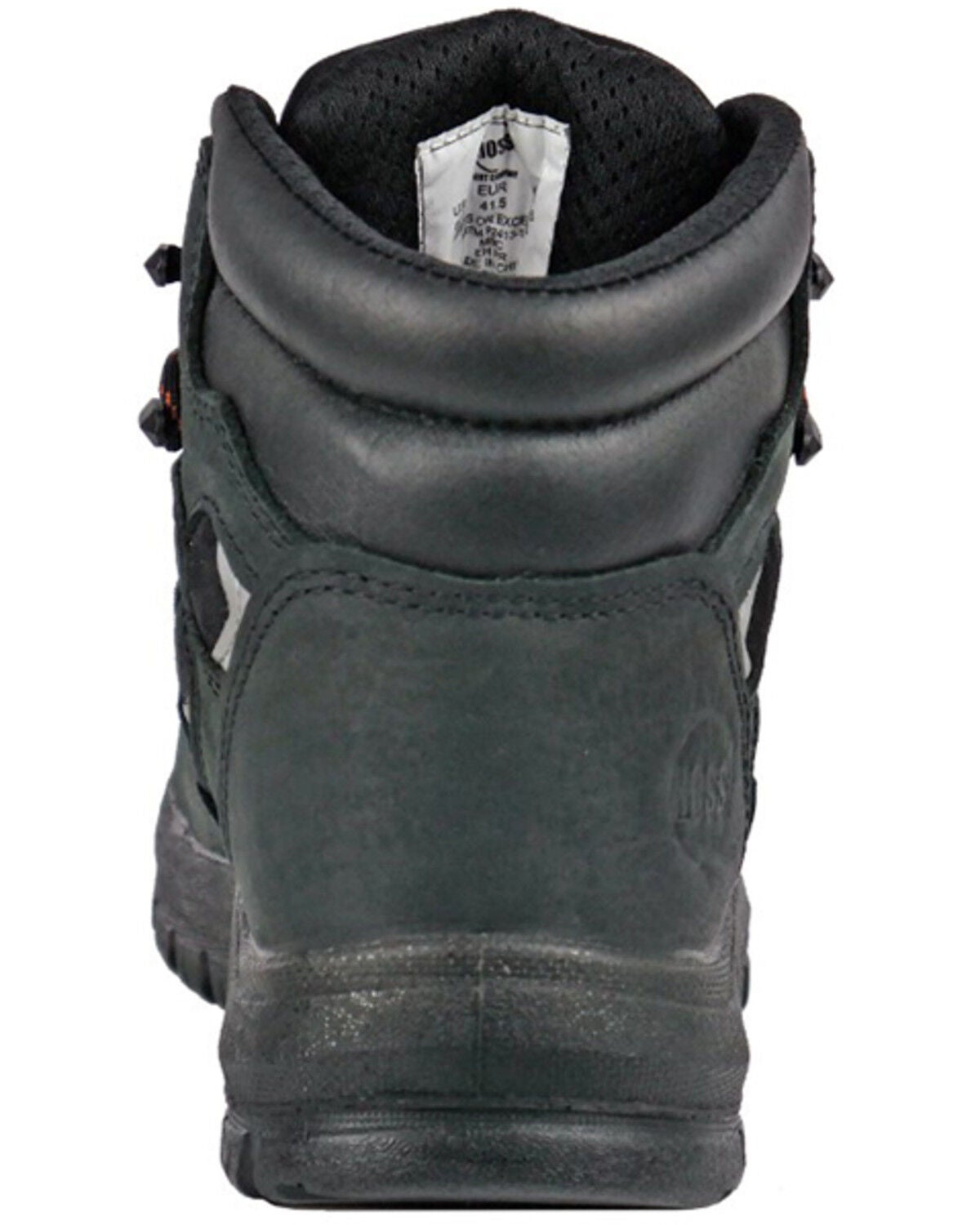 Image #5 - Hoss Men's Lorne 6" Lace-Up Work Boots - Composite Toe, Black, hi-res