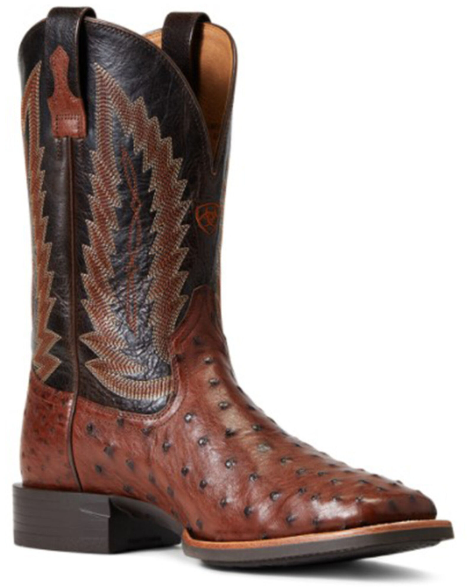 Ariat Men s Full Quill Ostrich Quantum Primo Western Boot Broad