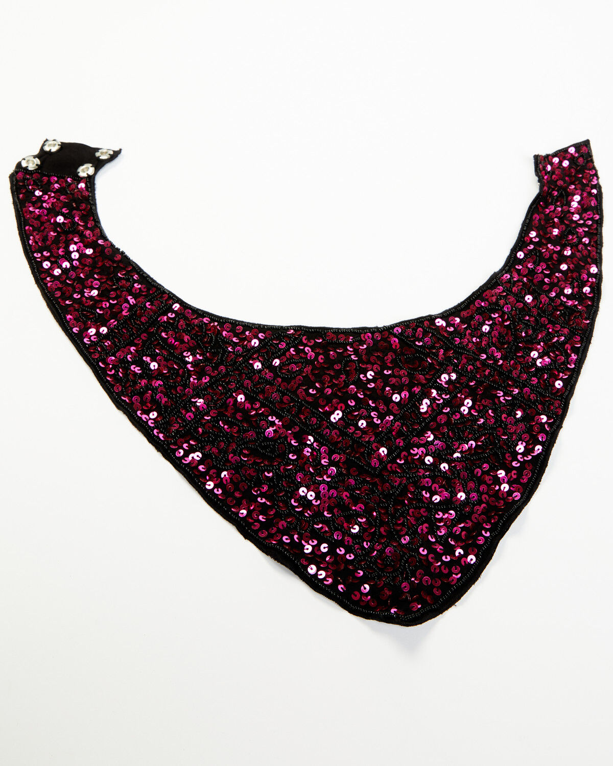 Image #3 - Idyllwind Women's Monroe Fuchsia Sequin Bandana Necklace, Fuchsia, hi-res
