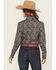 Image #4 - Cinch Women's Floral Paisley Print Long Sleeve Button-Down Western Shirt, Multi, hi-res