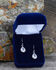 Montana Silversmiths Women's Western Teardrop Earrings , Silver, hi-res