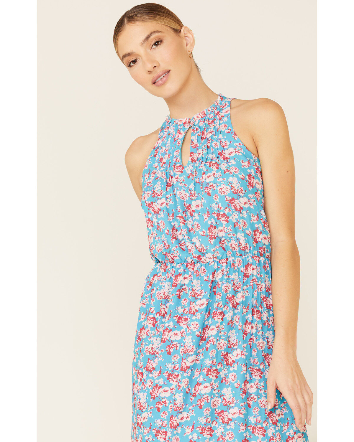 Image #2 - Stetson Women's Floral Prairie Sleeveless Midi Dress, Multi, hi-res