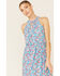 Image #2 - Stetson Women's Floral Prairie Sleeveless Midi Dress, Multi, hi-res