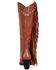 Image #3 - Azalea Wang Women's Pelagius Tall Fringe Western Boots - Round Toe, Red, hi-res