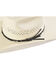 Bullhide Silver City 100X Shantung Panama Straw Cowgirl Hat, Natural, hi-res