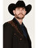 Image #2 - Scully Men's Gunfighter Embroidered Sportcoat, Black, hi-res
